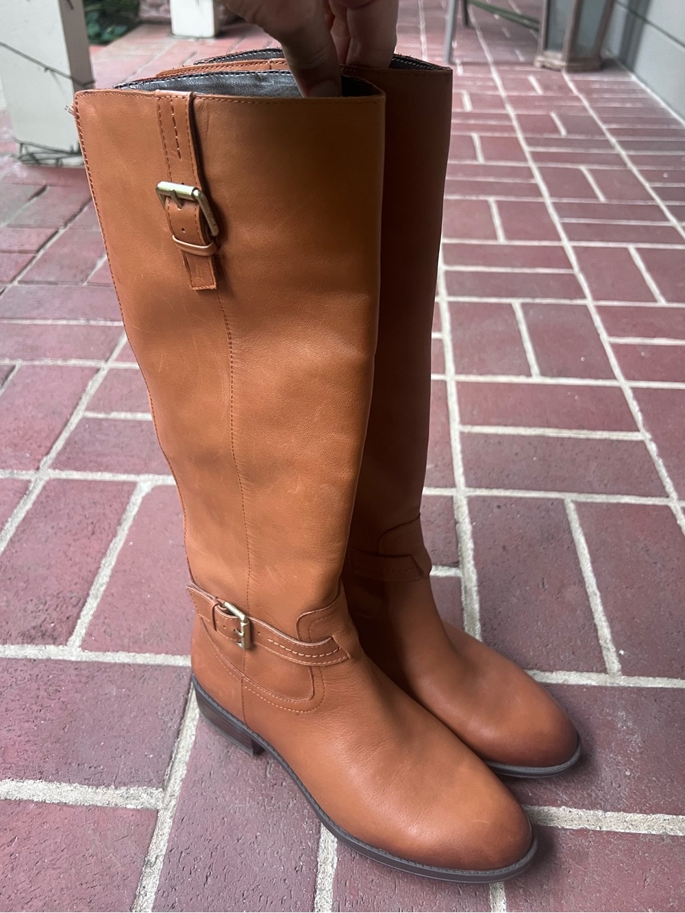 Sam Edelman Leather Riding Boots - Picture 5 of 8